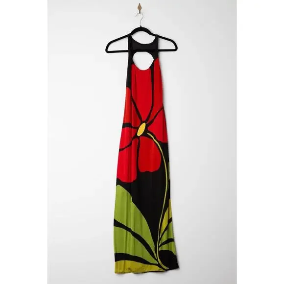 CALA DE LA CRUZ Solange Dress in Multicolored Floral - Picture 4 of 10